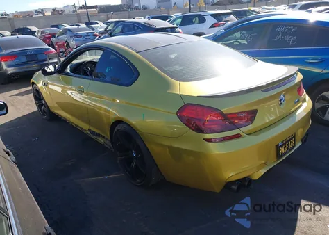2016 BMW M6 z USA, uszkodzony, nr VIN WBS6J9C56GD934663